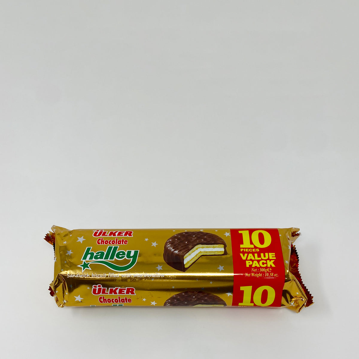 Ulker Halley Chocolate marshmallow sandwich 300g Two Brothers Halal