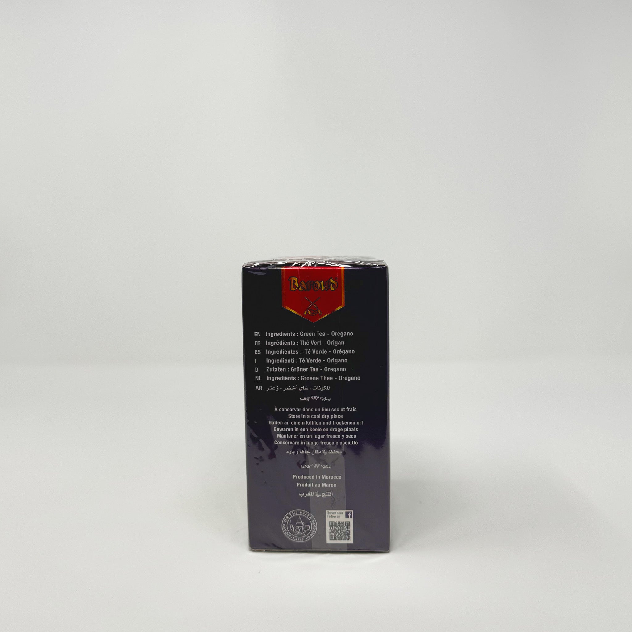 Baroud Tea Baroud Moroccan Green tea with oregano 390g – Two Brothers Halal Market