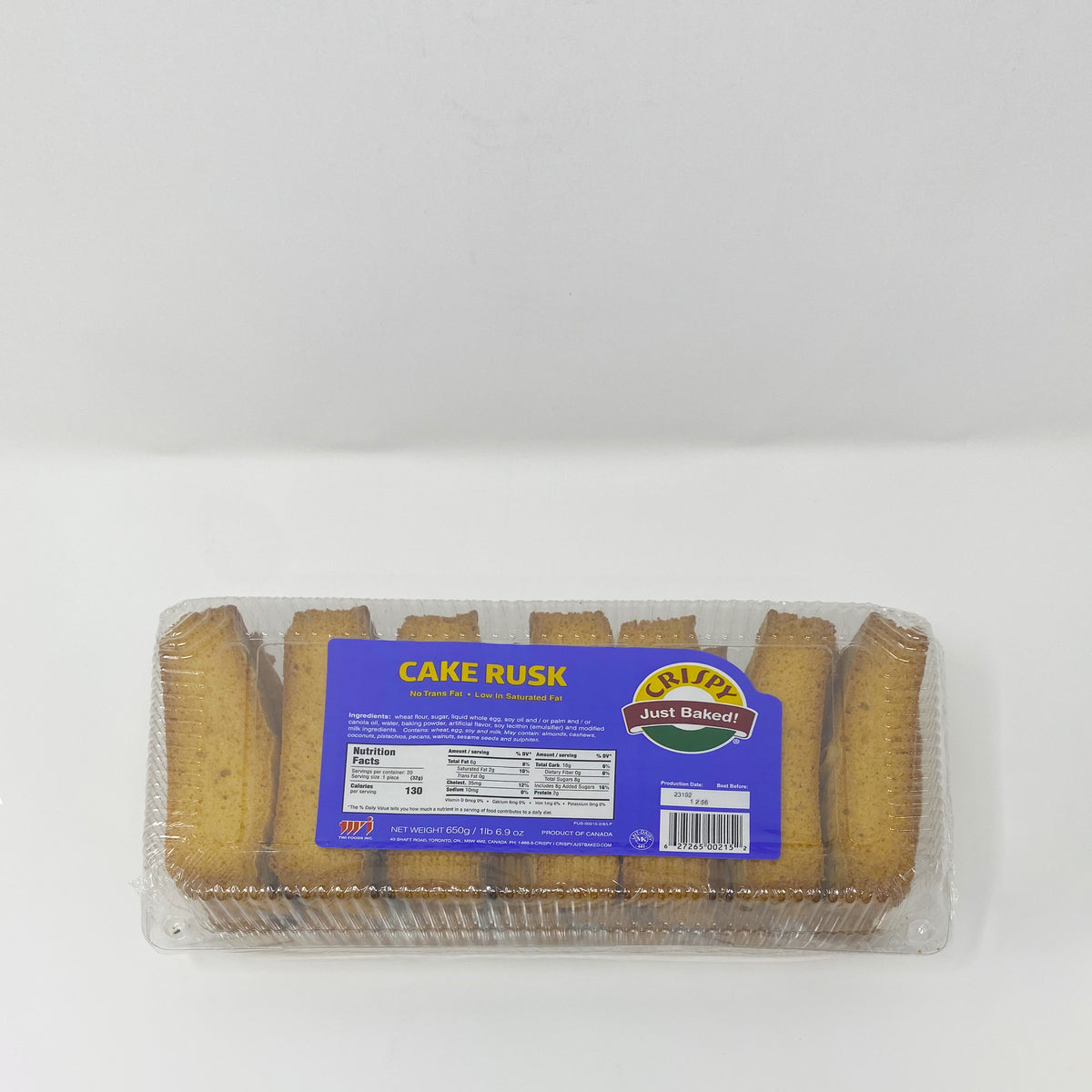 Crispy classic Cake Rusk – Two Brothers Halal Market