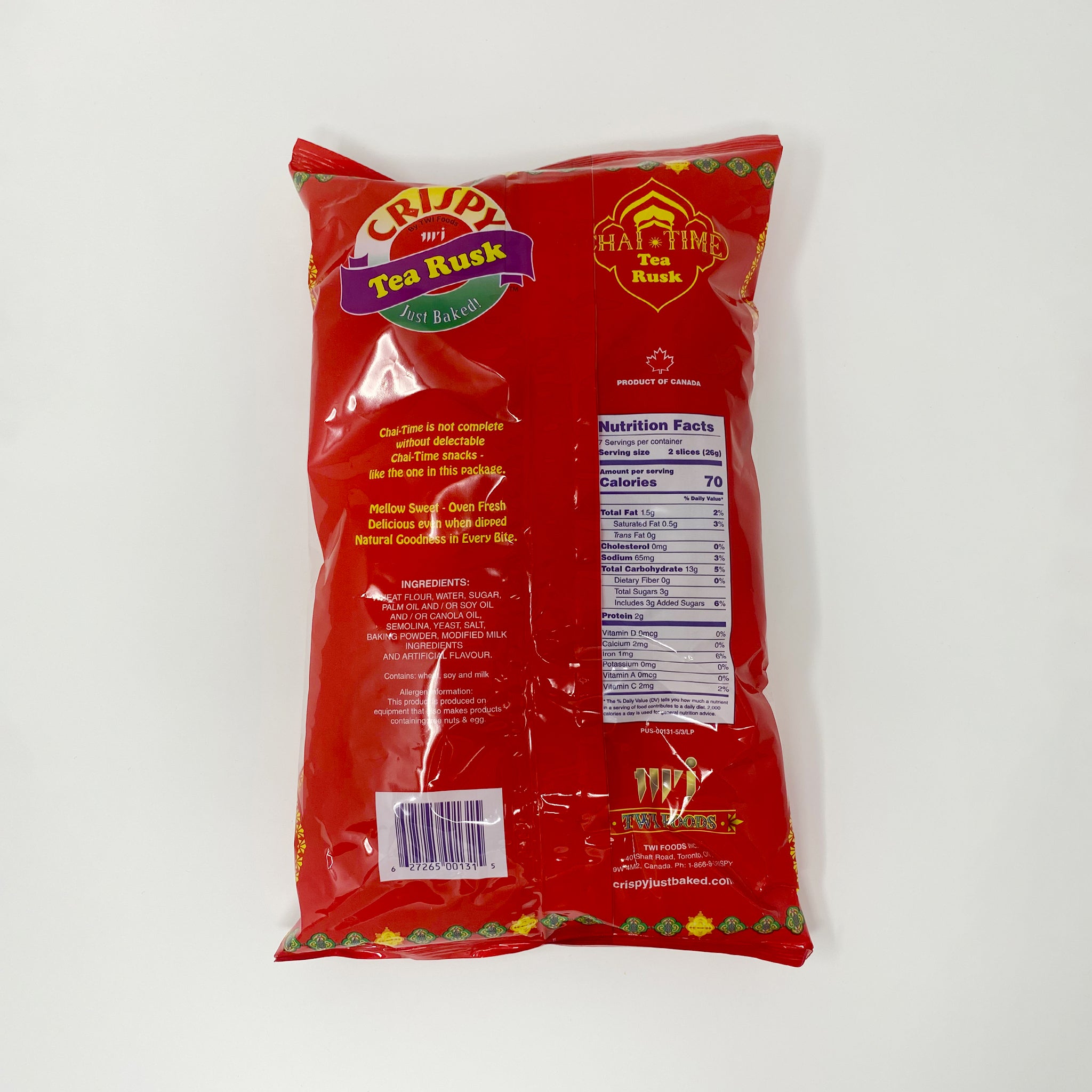 Tazo Tea Rusk Crispy Tea Rusk 200g – Two Brothers Halal Market