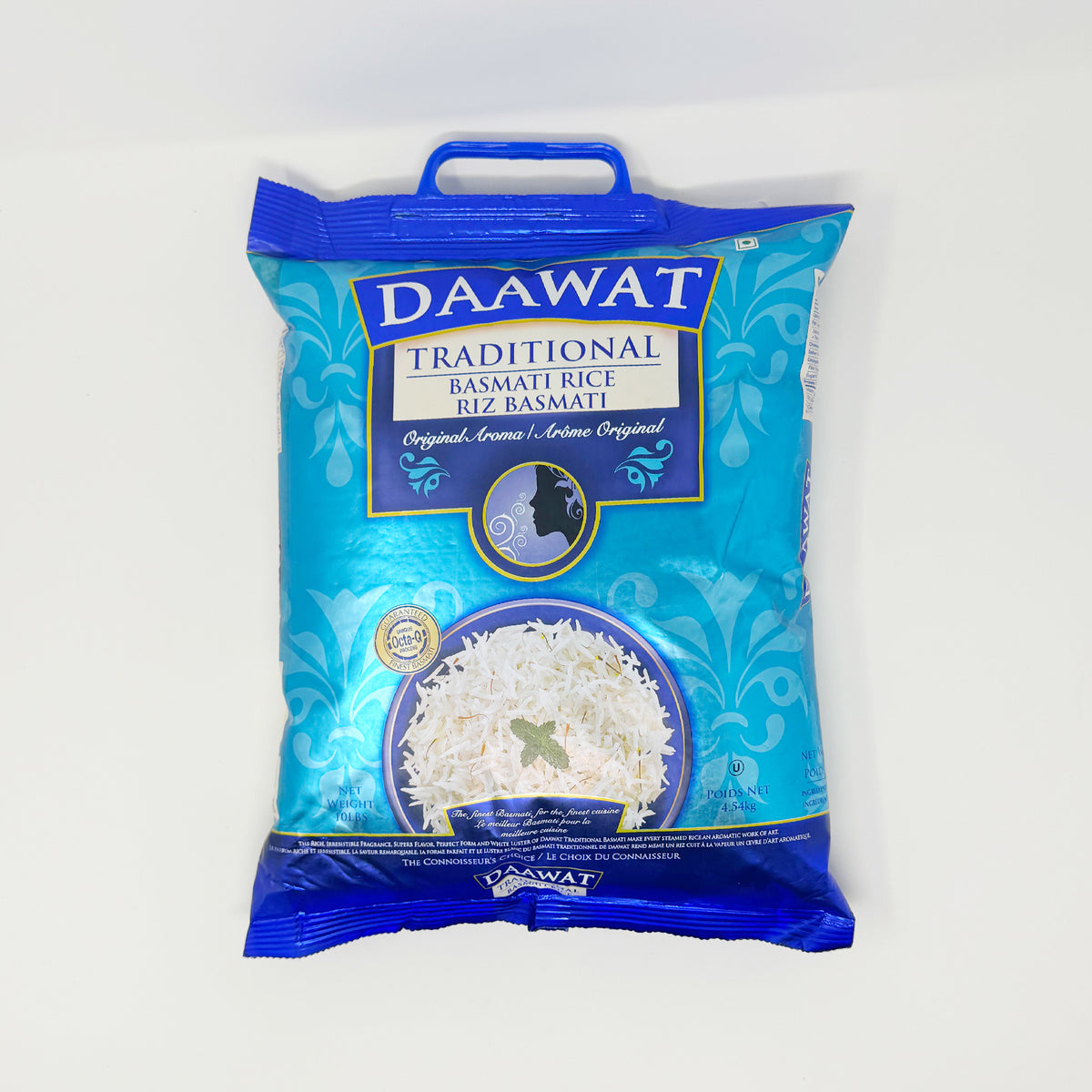 Daawat basmati rice blue bag 10 bag – Two Brothers Halal Market