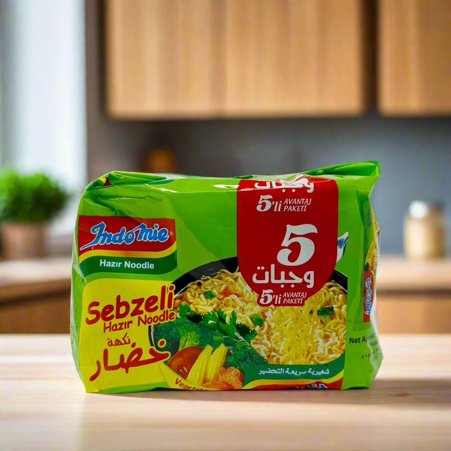 Indomie Noodle Vegetable Flavor 5 pack – Two Brothers Halal Market