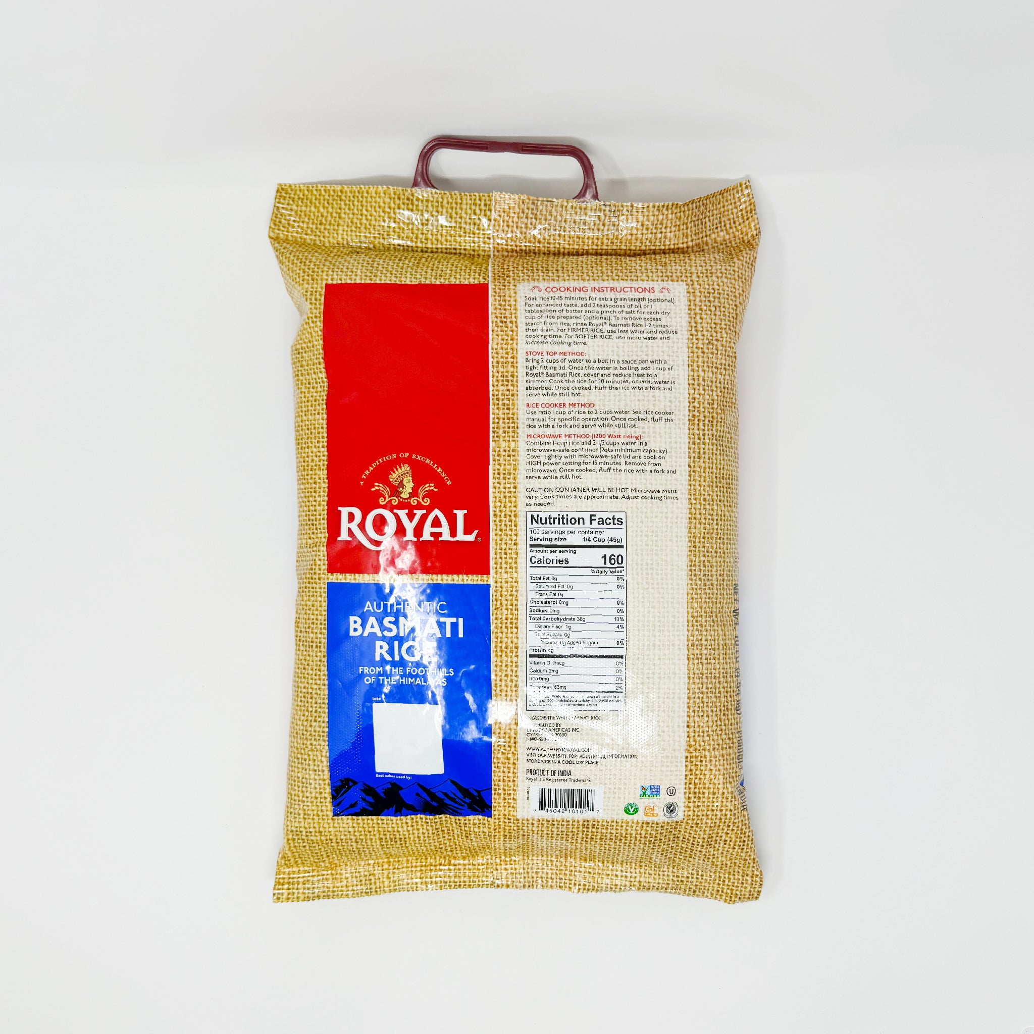Royalty Rice Royal Authorities Basmati Rice 10 Lb (In-Store Only) – Two Brothers ...