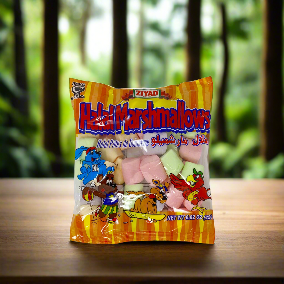 Ziyad halal Marshmallow 250g – Two Brothers Halal Market